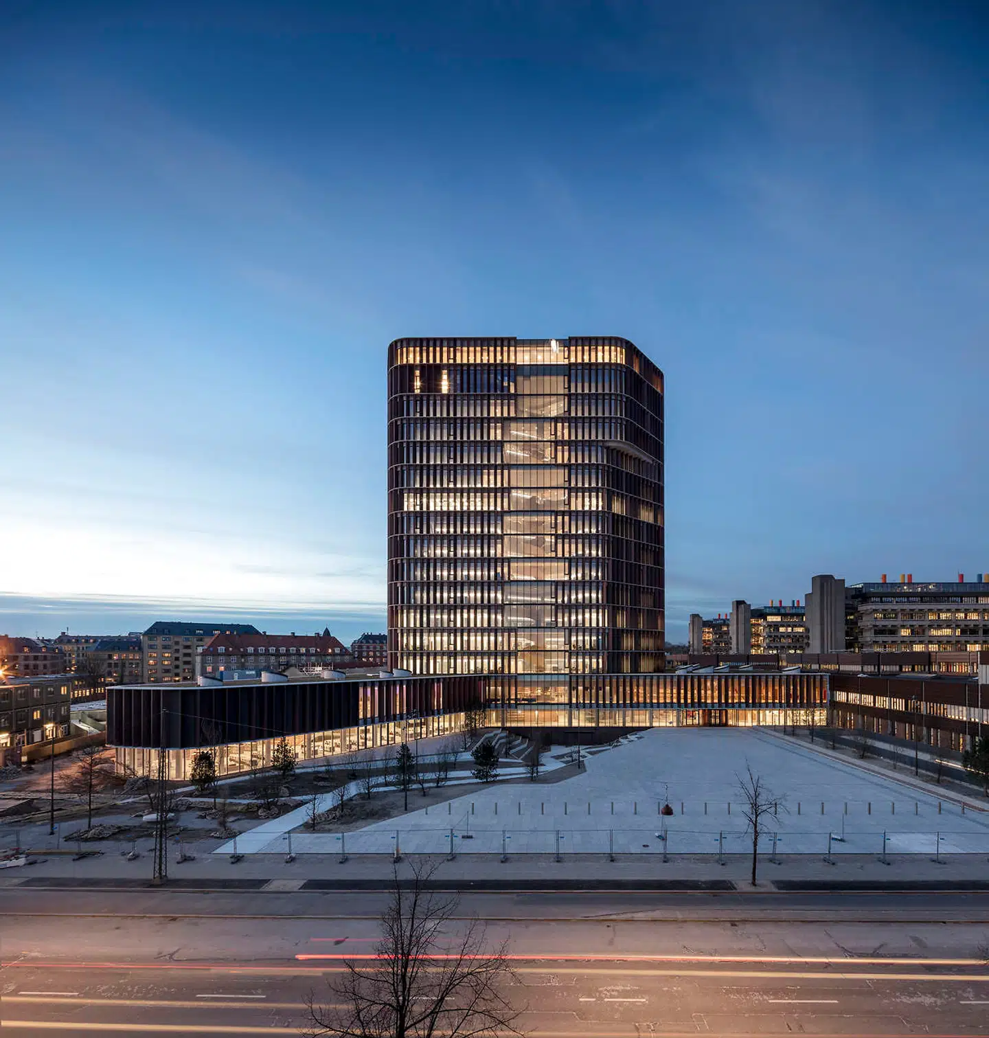 Mærsk Tårnet, Det Sundhedsvidenskabelige Fakultet. Foto: Lærke Gade Bjerregaard.