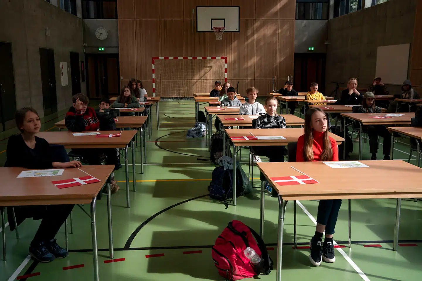 Da landets skoleelever vendte tilbage efter næsten to måneders hjemsendelse, nødundervisning og uvished frygtede mange det allerværste. Foto: Linda Kastrup, Scanpix