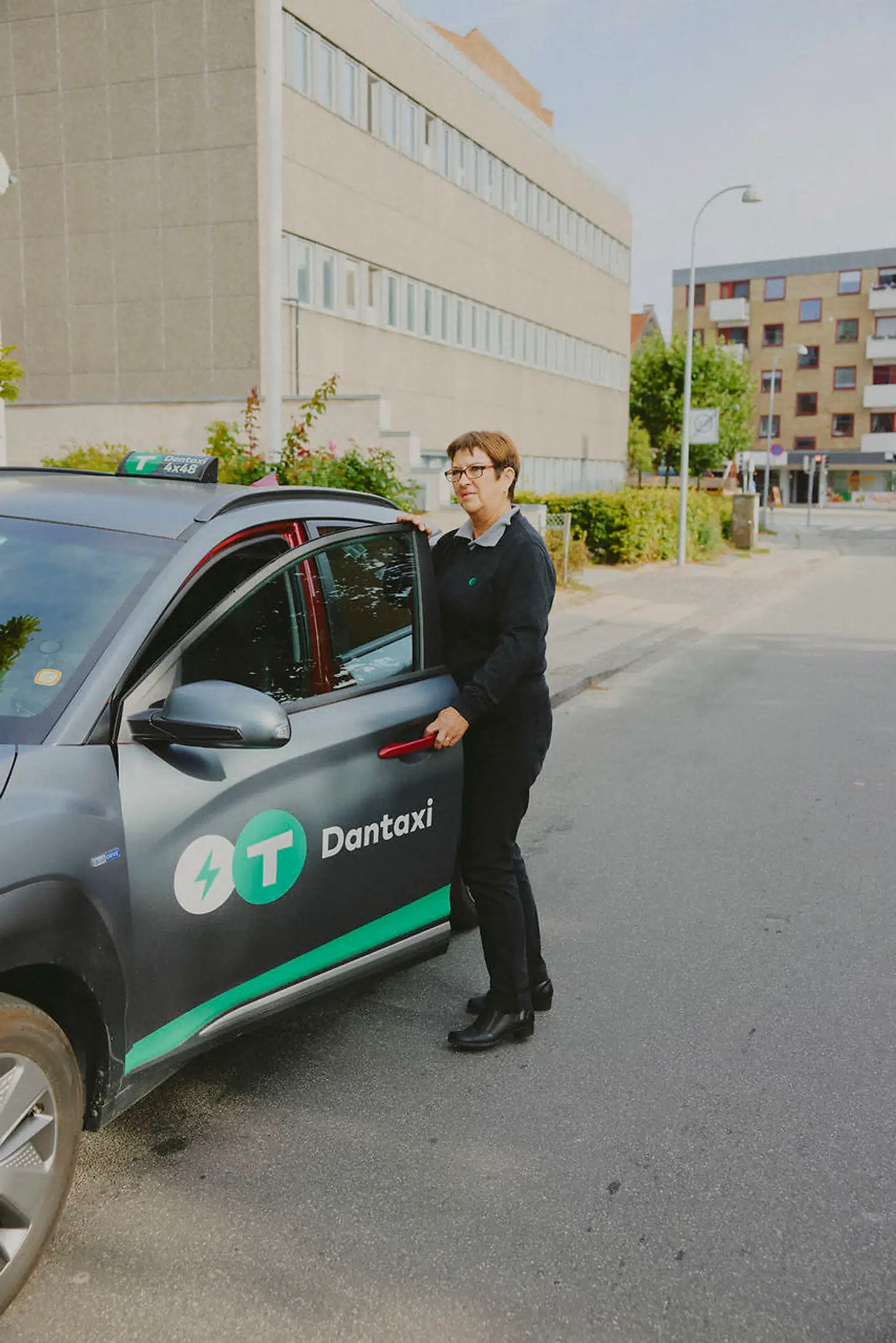 Jette Jessen, Taxa vognmand. Foto: Jonas Pryner Andersen