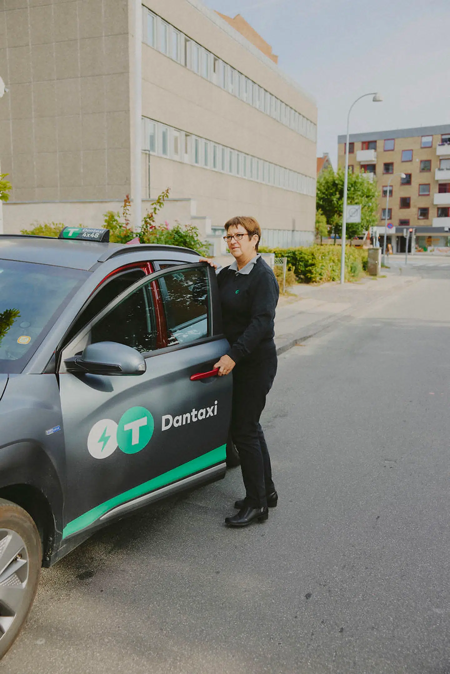 Jette Jessen, Taxa vognmand. Foto: Jonas Pryner Andersen