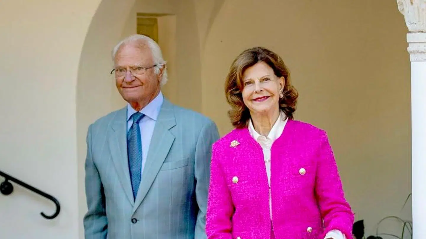 Kong Carl Gustaf og dronning Silvia.