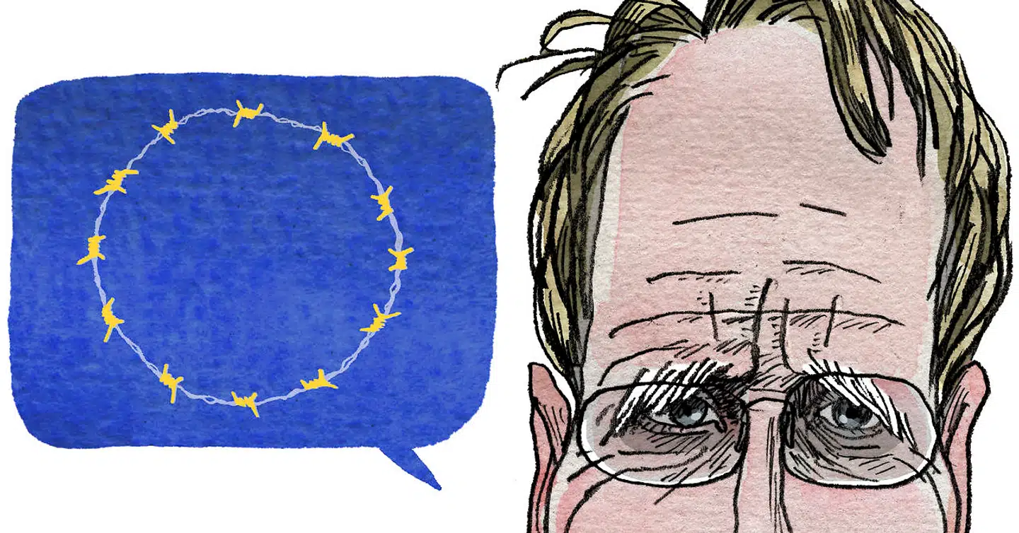 Bo Lidegaard foreslår en ny udenrigspolitik inspireret af Jens Otto Krag, der var udenrigs- og statsminister i 1950erne og 60erne frem til 1972. Den lyder kort sagt: Hold lav profil. Tal sagte med alle. Og vær tålmodig. Illustration: Gitte Skov