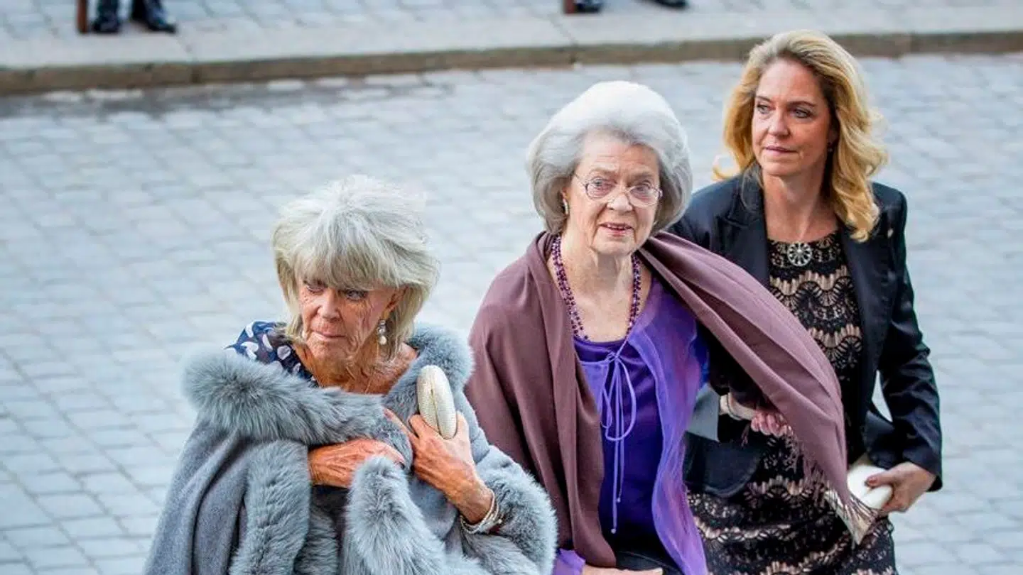 Prinsesse Birgitta (tv) og princesse Desiree.