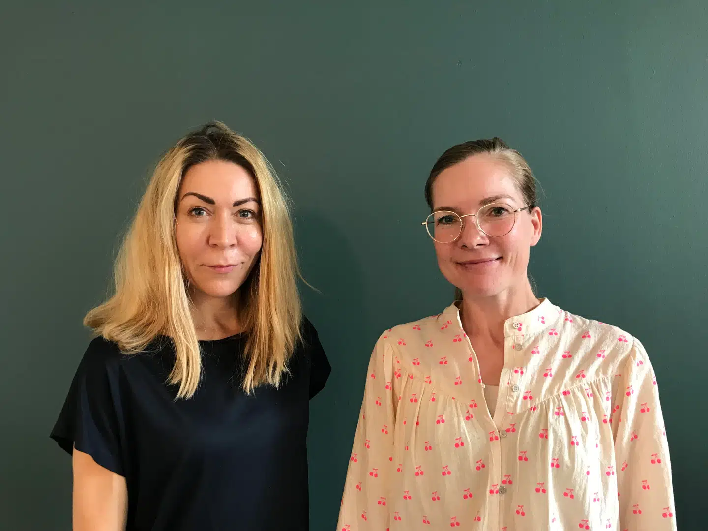 Lone Frank og sociolog Signe Hald Andersen