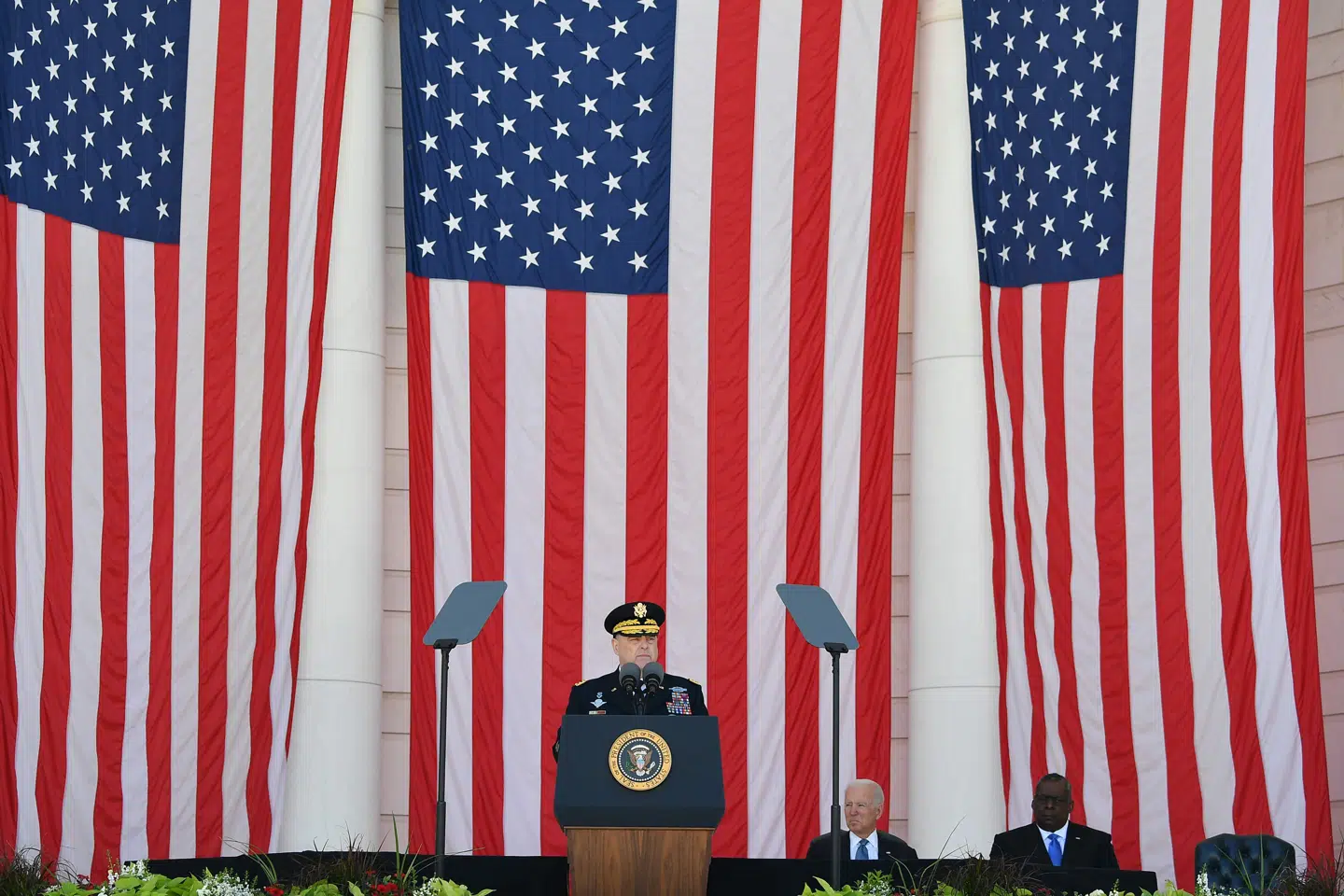 Mark Milley ved Arlington National Cemetery d. 31. maj 2021. Foto: Mandel Ngan, AFP / Scanpix.