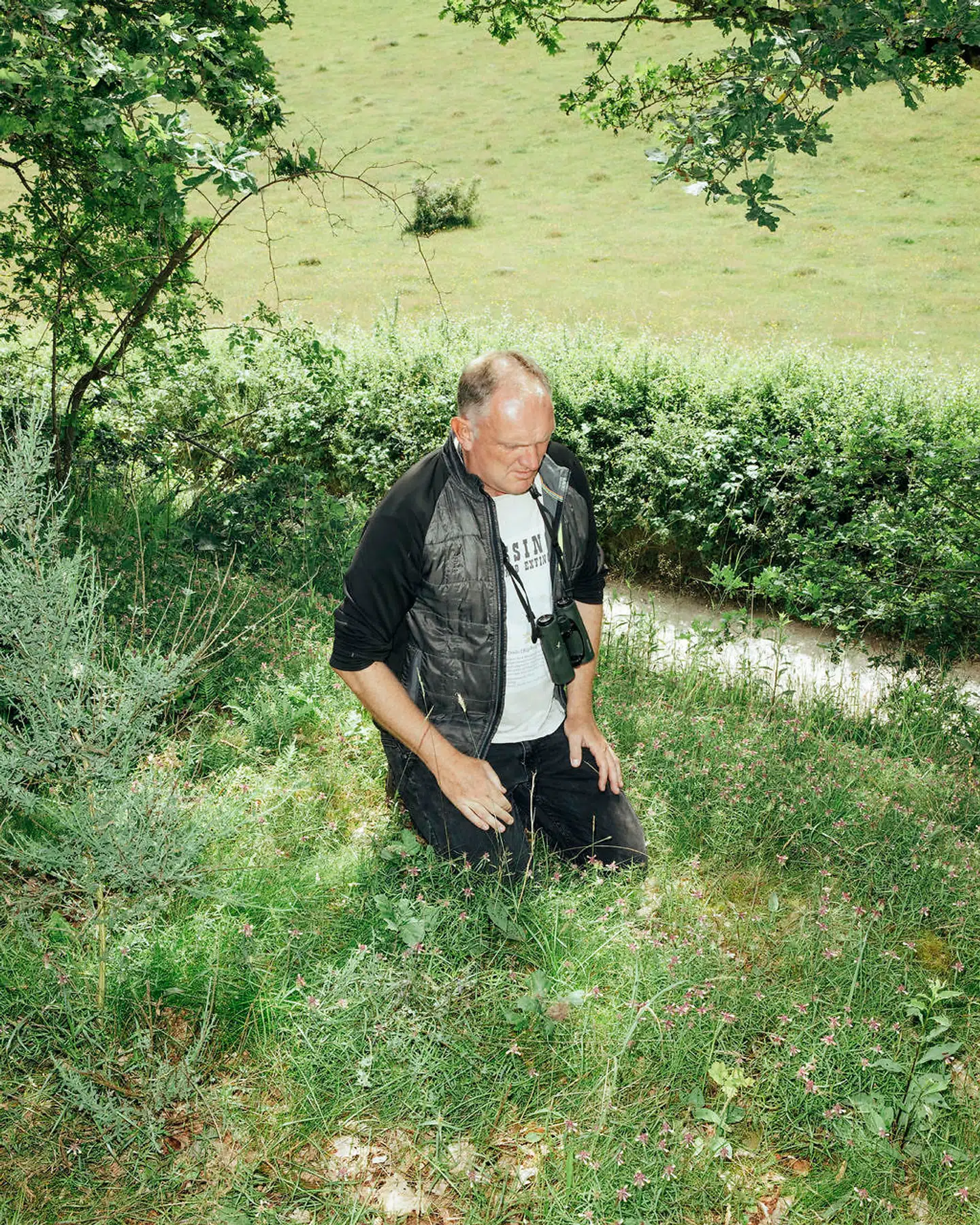 »Vi kan ikke undgå at blive konfronteret med lidelse en gang imellem,« siger Morten DD. Foto: Tobias Nicolai