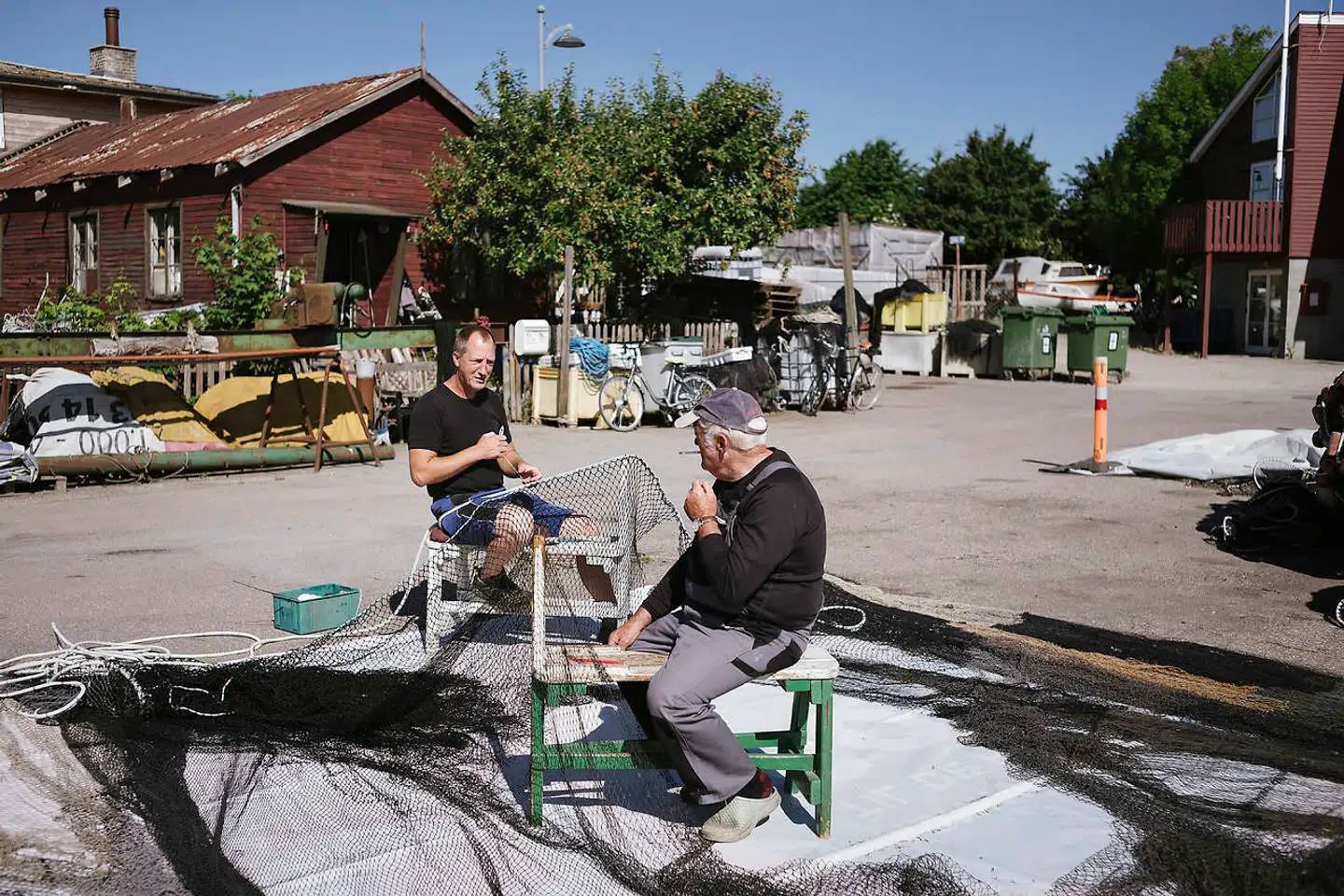 Brian Kyed (tv) og Poul Rasmussen. Foto: Asbjørn Sand