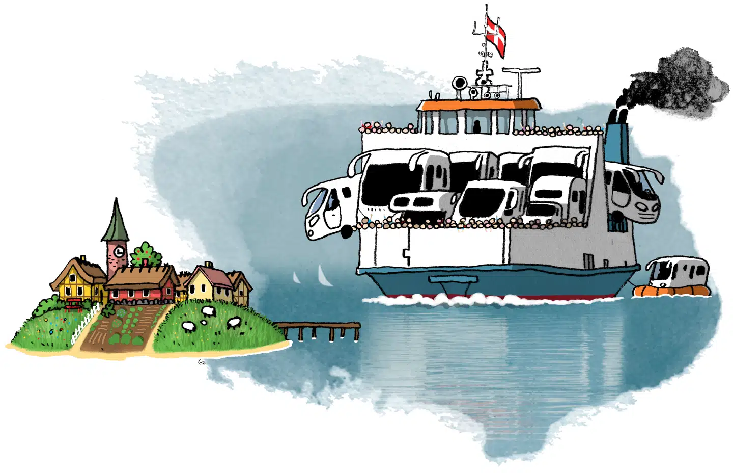 Illustration: Gitte Skov