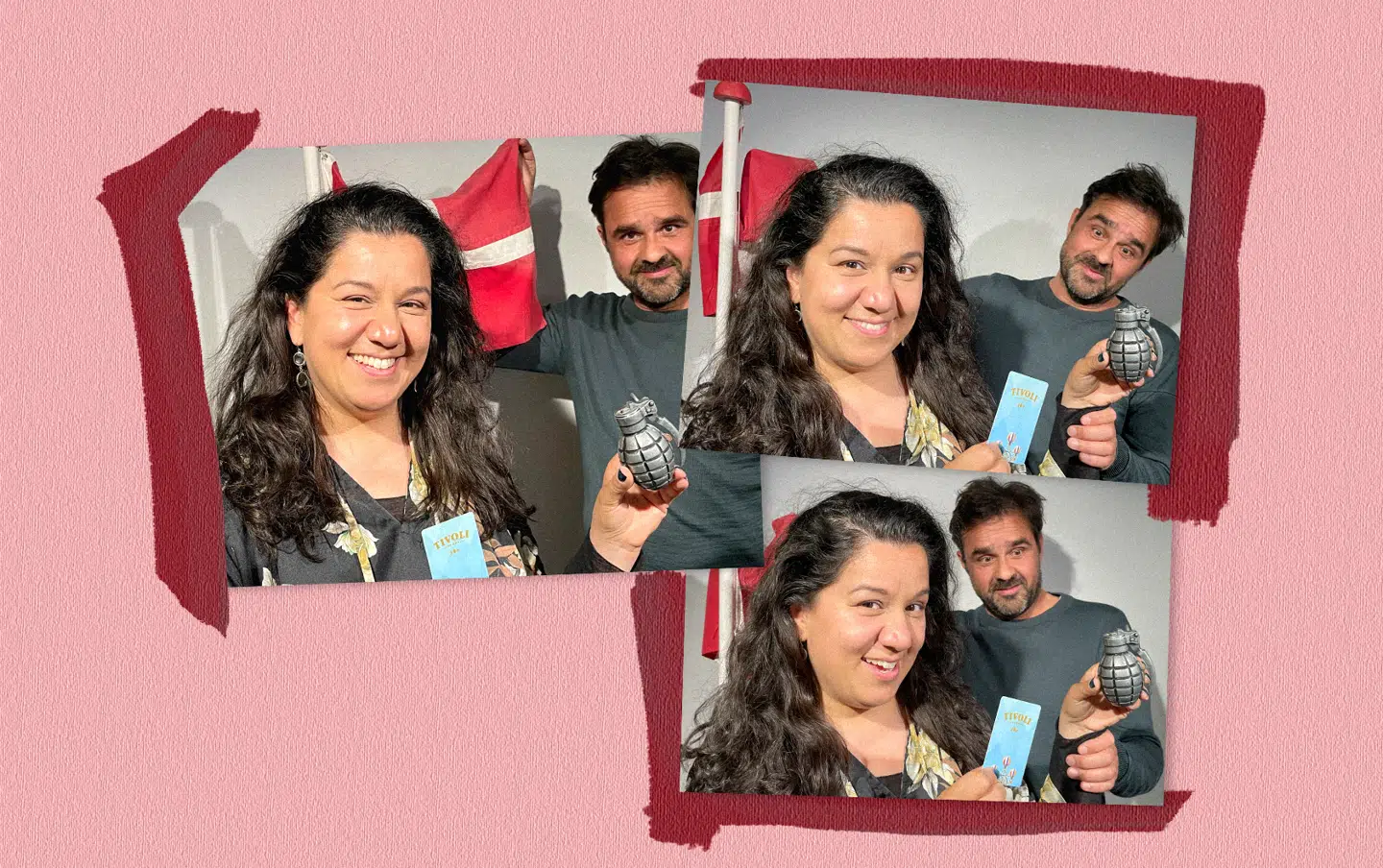 TV-vært Simi Jan er splittet. Mellem sin mildhed og sit eksplosive temperamentet, mellem sin gode mor og sin onde far, mellem øst og vest. Men mest af alt ved hun ikke, om hun skal blive en gammel hyggelig skærmrotte eller ende som den evige krigsrotte. Skal hun falde til ro i GO’Aften Live-studiet i Tivoli, eller skal hun følge sine drifter og endnu engang tage til Afganistan og Gaza? Foto: Ninette Birck