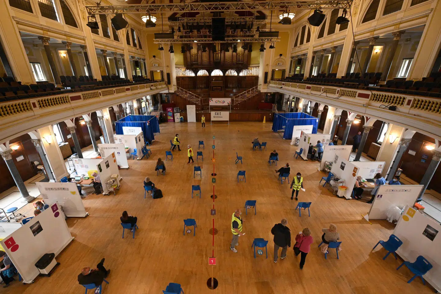 AstraZeneca bruges stadig i Storbritannien, der dog anbefaler en anden vaccine til de unge under 40 år.
Foto: Oli Scarff, Scanpix