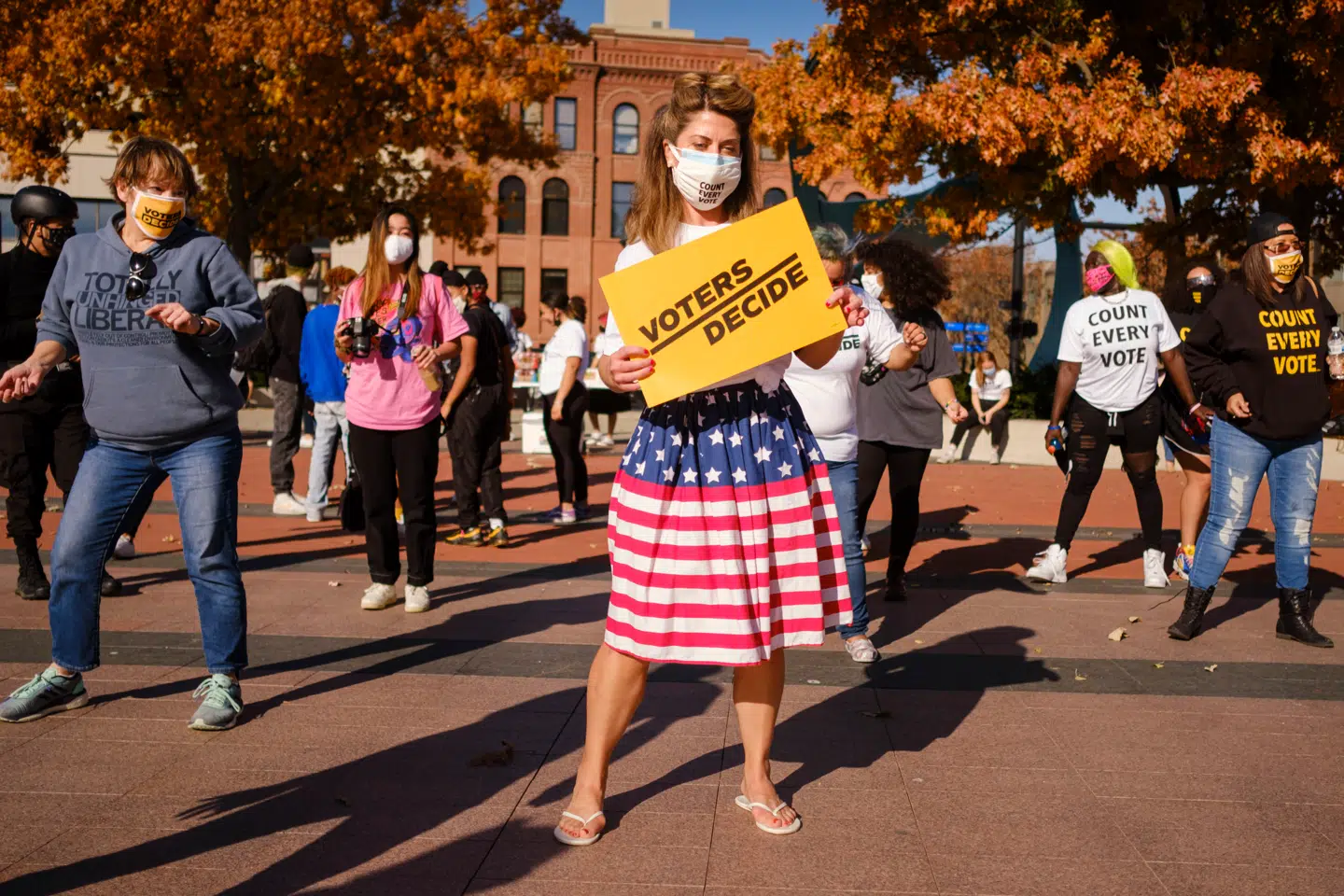 Trods Trumps påstande om valgsvindel står tilbage, at systemet virker: Der sker en magtoverdragelse, som vælgerne ønsker det. Foto: Zuma / Splash News