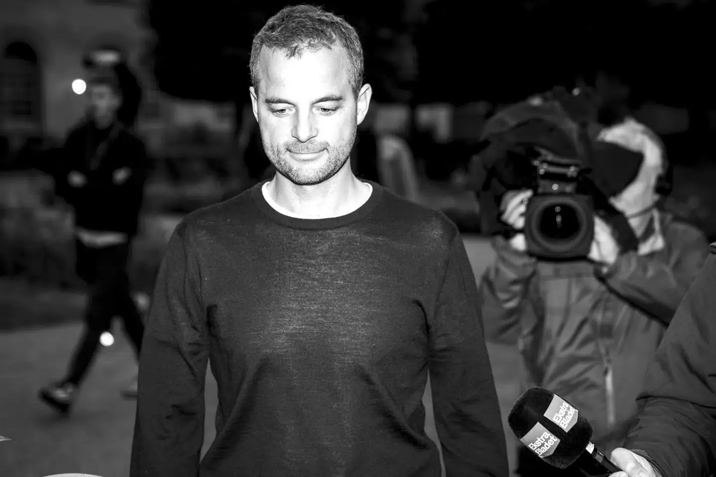 Det var mig. Morten Østergaard meldte sin afgang efter gruppemødet i den Sorte Diamant. Foto: Mads Claus Rasmussen/Ritzau Scanpix