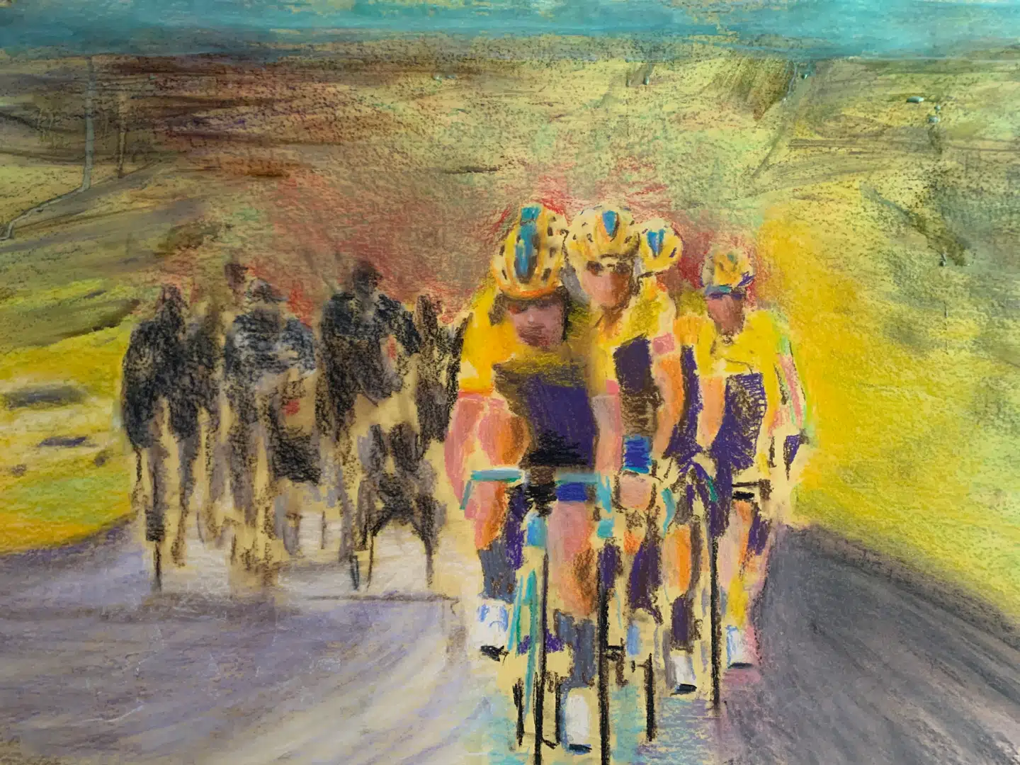 Vi fokuserer på vinderen i den gule trøje, men de store nederlag er en lige så stor del af Tourens dramaturgi. Illustration: Erik A. frandsen