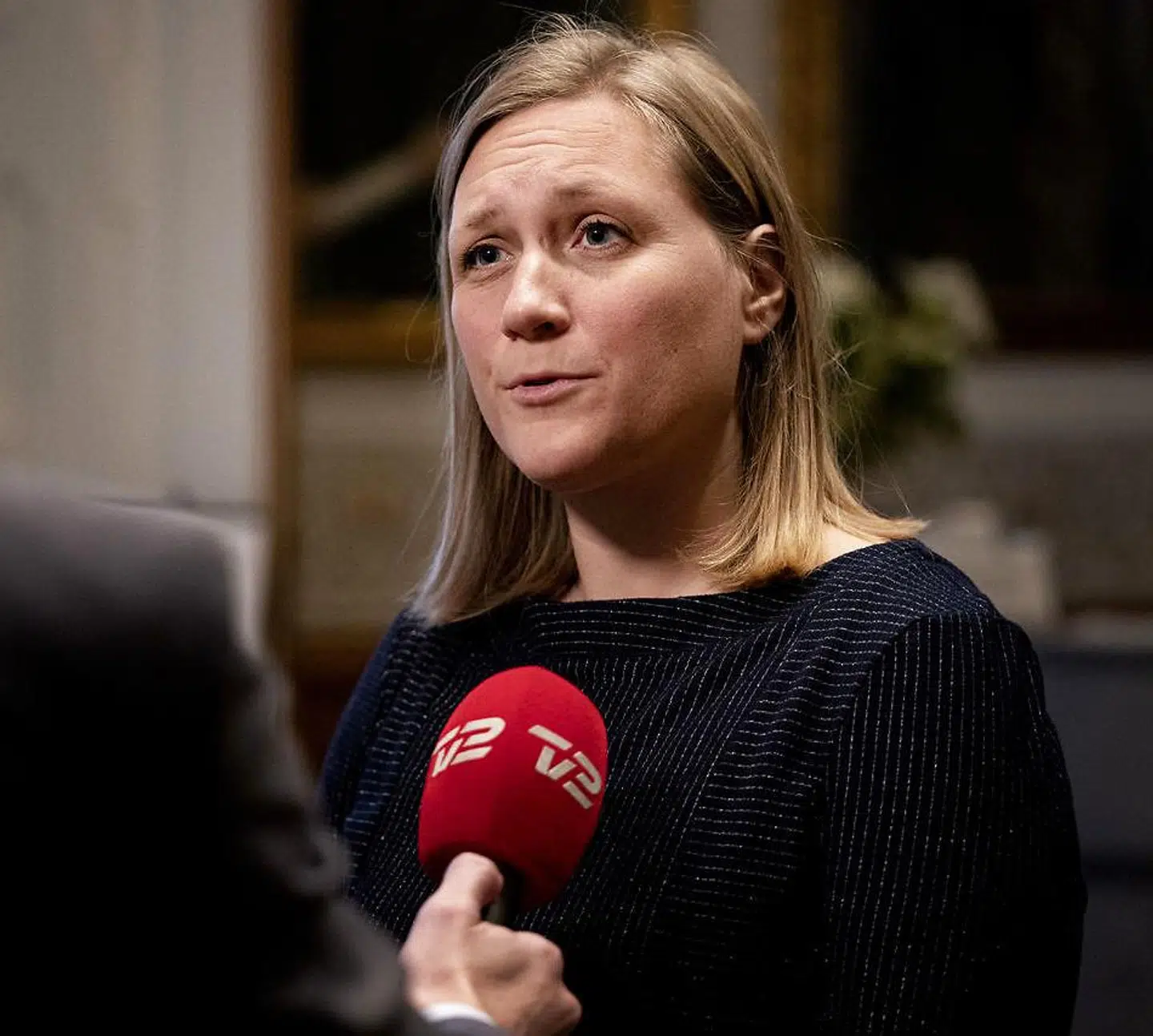 Eva Flyvholm (EL) mener at Martin Krasnik bør have indstillet sit værdimæssige kompas. Foto: Ida Guldbæk Arentsen/Ritzau Scanpix