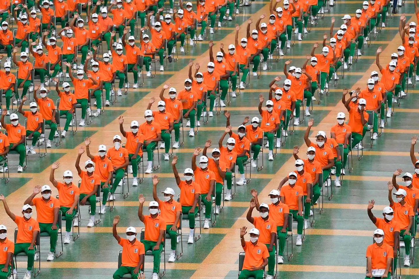 Selvom nogle områder i Indien angiveligt er på vej mod flokimunitet, bør man ikke efterstræbe det som strategi. Arkivfoto: Prakash SINGH