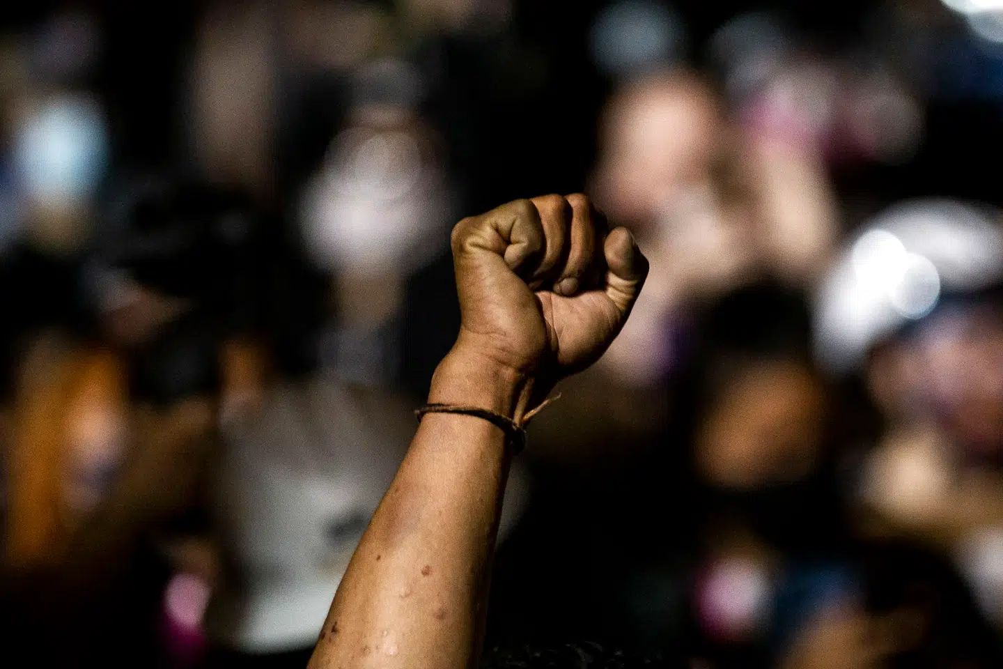 Øv til sidste uges leder om Black Lives Matter. Foto: Ritzau Scanpix