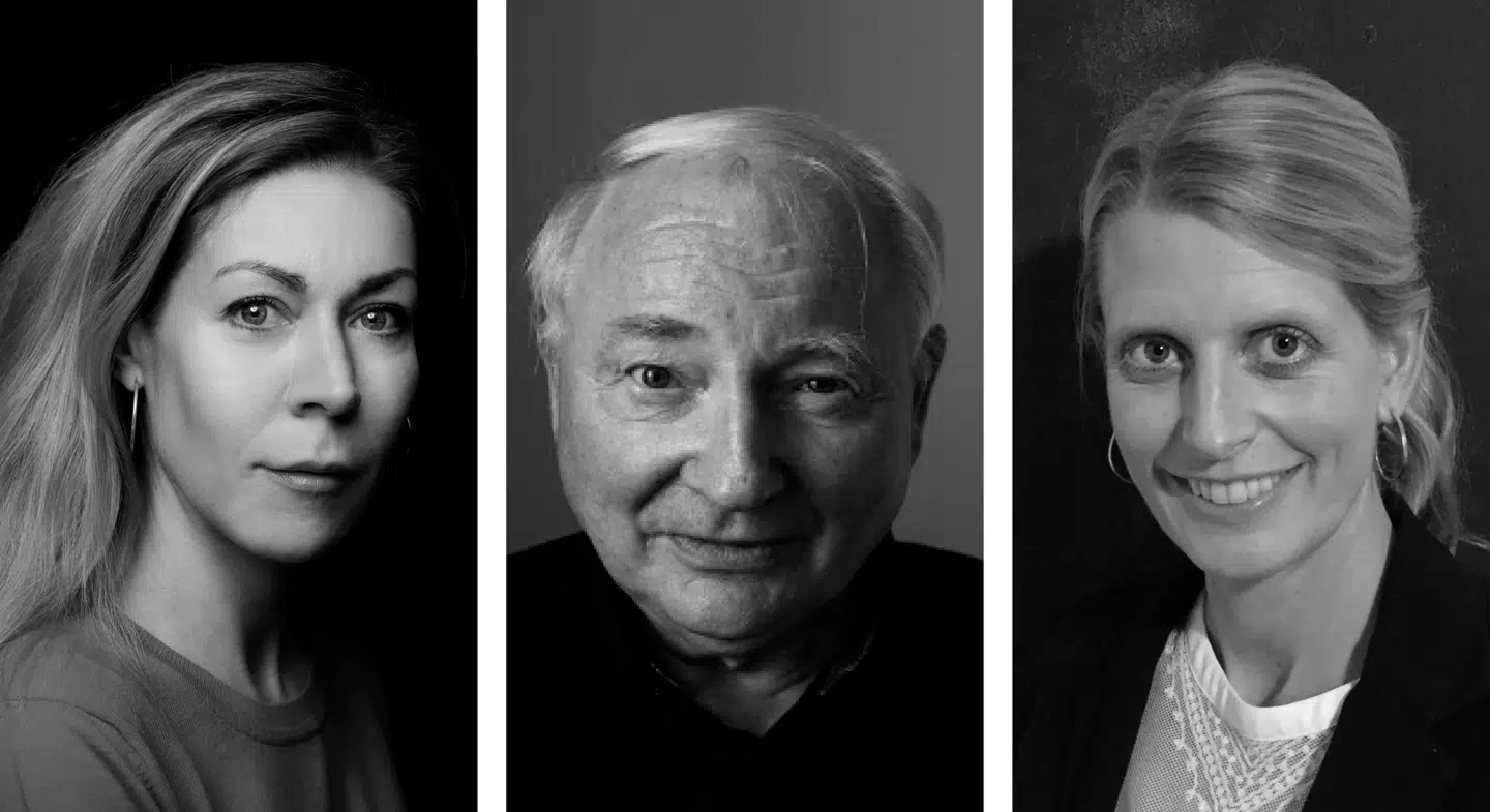 Lone Frank, Erik Lykke Mortensen og Trine Flensborg-Madsen.