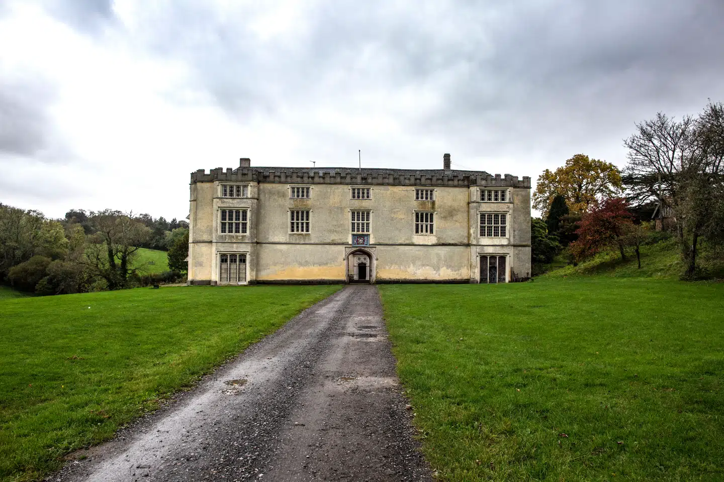Fulford House i Devon, Francis Fulfords lidt forstemmede herregård, der ligger langt ude i grevskabets Devons skove. Foto: Jeff Gilbert.