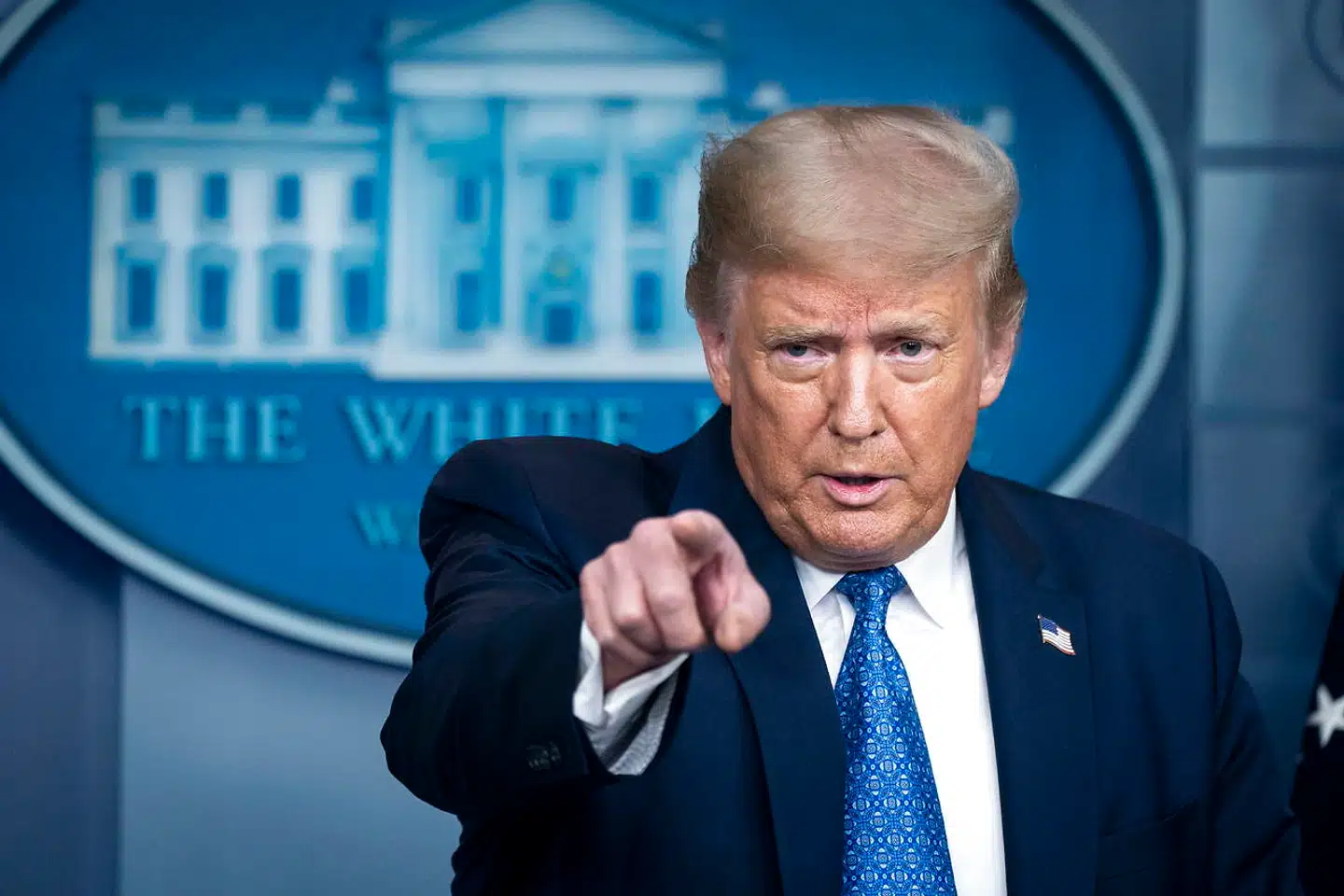 Om noget er USAs præsident Donald Trump et symptom på et land, hvis befolkning ikke længere har tillid til staten og det politiske system. Foto: Sarah Silbiger / EPA