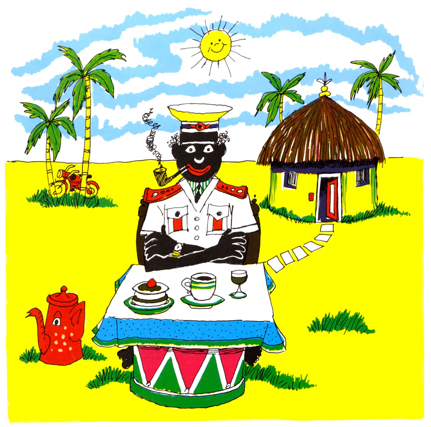 »Måske var en af de små negere nu overneger eller negerhøvding.« Fra Jørgen Clevins storsælgende bog om Strudsen Rasmus fra 1945. Kan den børneklassiker overhovedet genudgives eller finjusteres til at passe vor tids ånd?