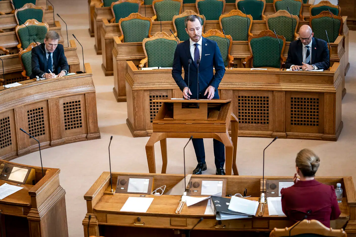 Fest i den borgerlige får vi, når blå blok med alvor og entusiasme tager fat i en nødvendig idédebat. Foto: Niels Christian Vilmann / Ritzau Scanpix