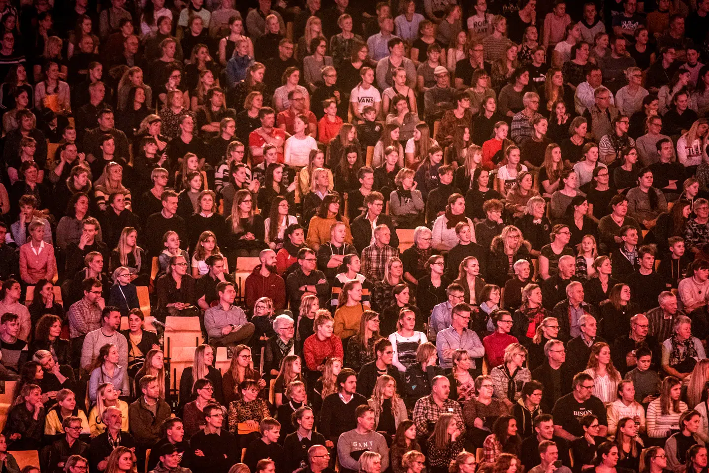En af de ting, der kan starte en ny bølge, er store forsamlinger. Her et billede fra Dansk Varmblods Hingstekåring i Herning 2019. Foto: Celina Dahl, Scanpix