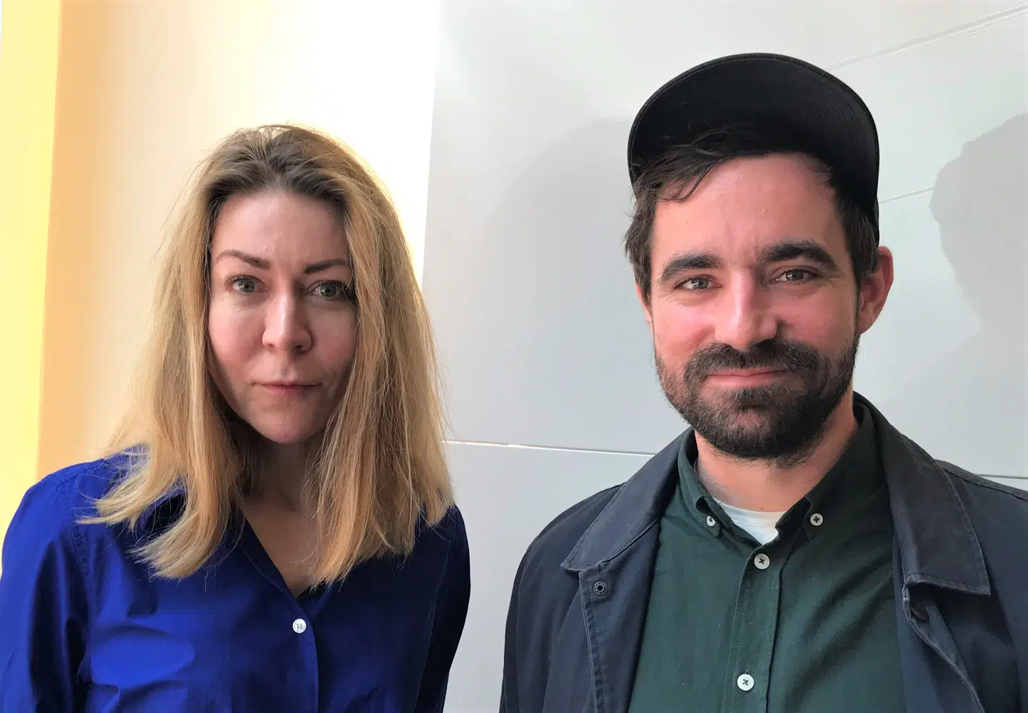 Lone Frank og antropolog Kristoffer Albris, der forsker i katastrofer.