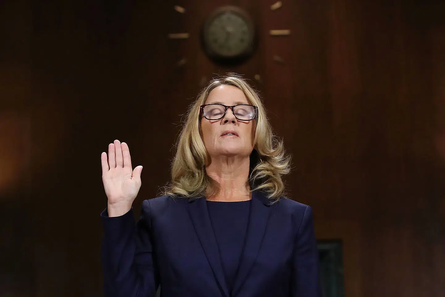 I 2018 anklagede Christine Blasey Ford Brett Kavanaugh for et seksuelt overgreb. Foto: Win McNamee