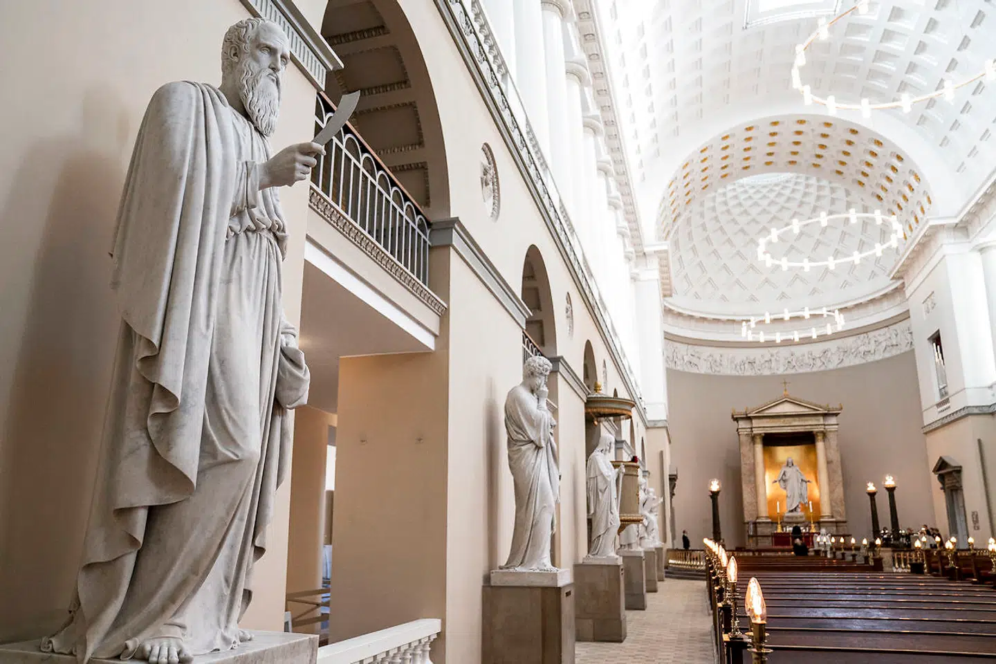 På grund af corona vil kirkerne stå tomme i påsken. Håbet er stadig vores udvej og friheden det, vi stræber efter. Arkivfoto: Niels Christian Vilmann / Ritzau Scanpix