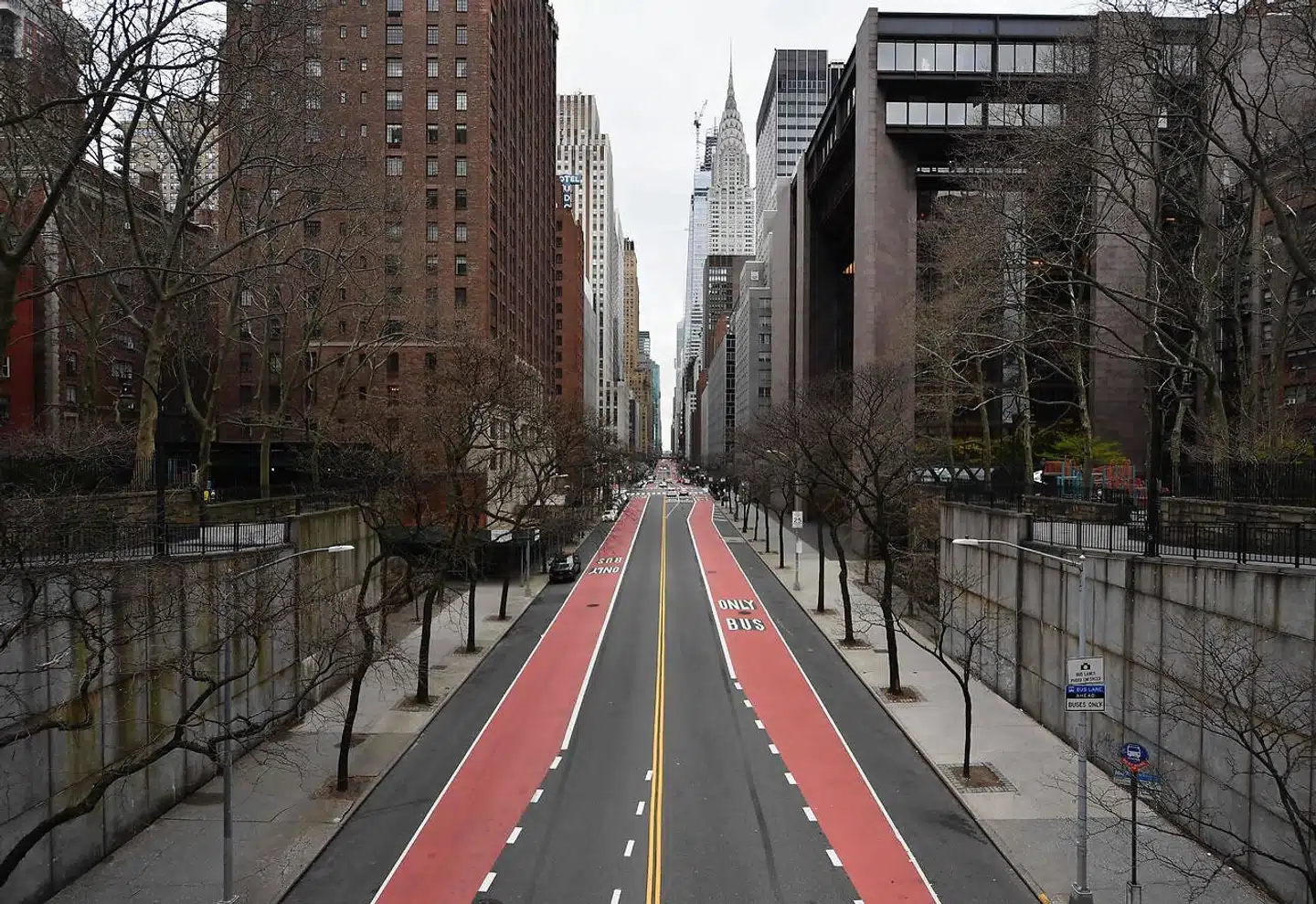42nd Street i New York City. Foto: Angela Weiss / AFP