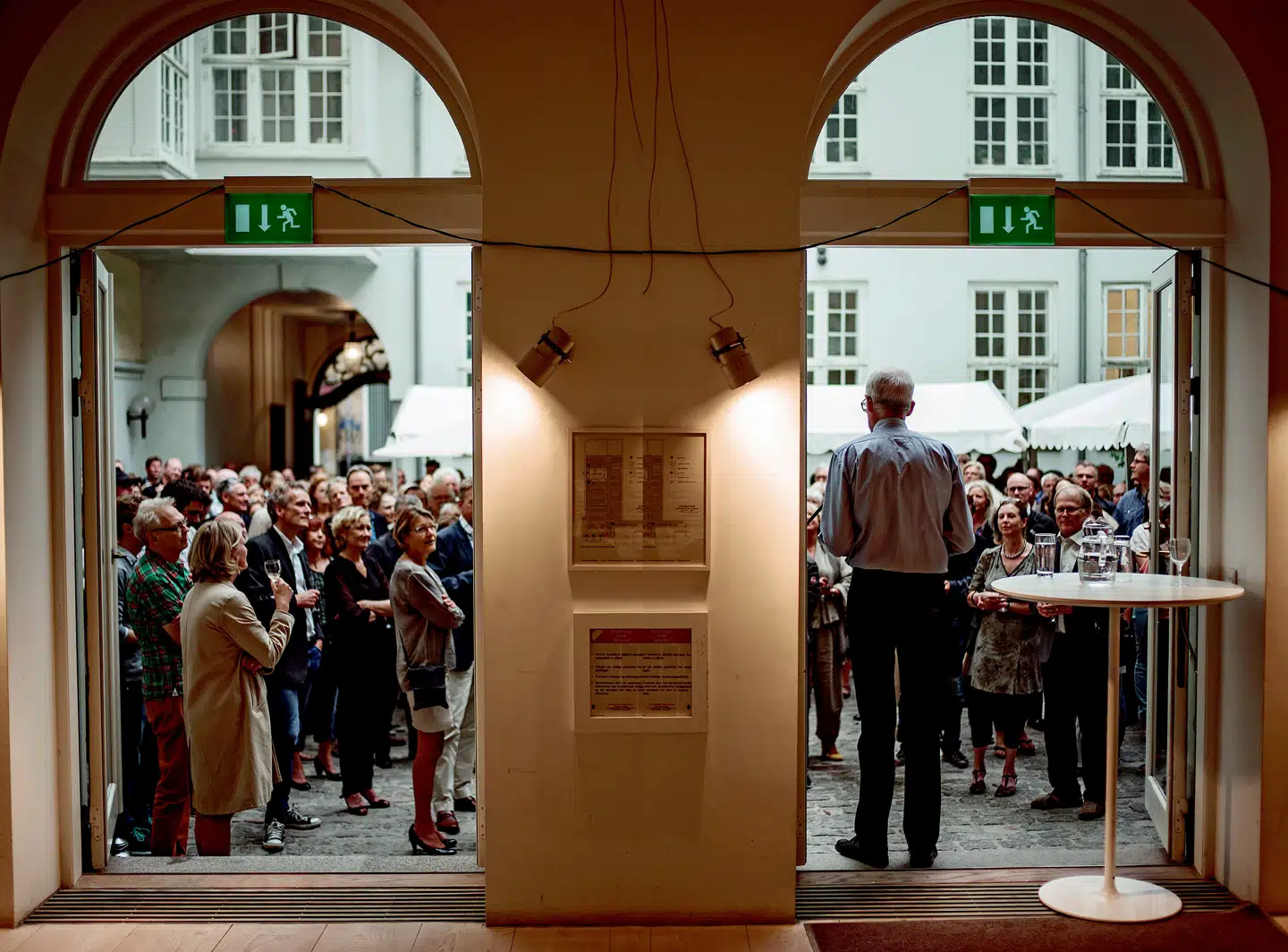 Den traditionelle, nærmest rituelle efterårsreception samler altid mange folk med tilknytning til forlaget.