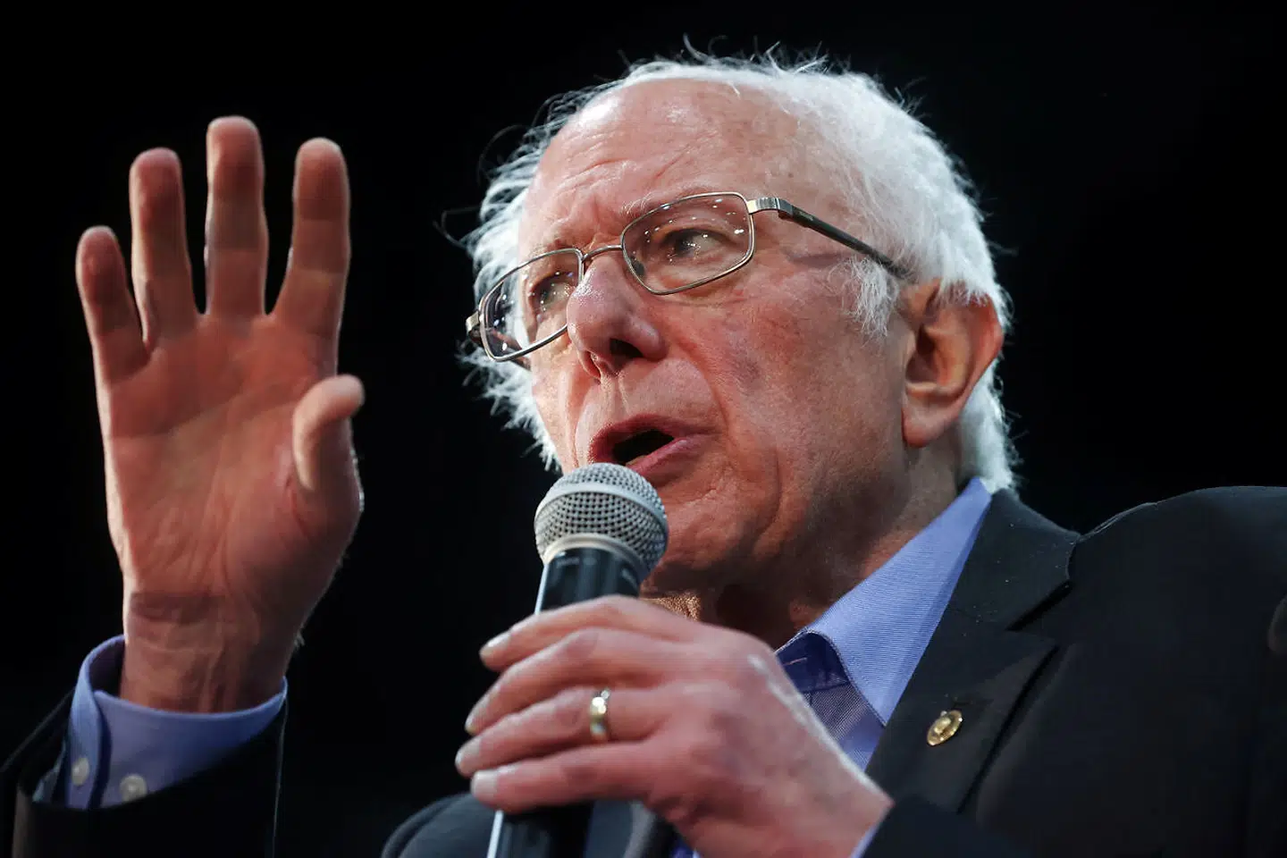 Vil det lykkes den »demokratiske socialist« Bernie Sanders at vinde valget i et land, der sætter den personlige frihed så højt? Foto: Jonathan Ernst / Reuters