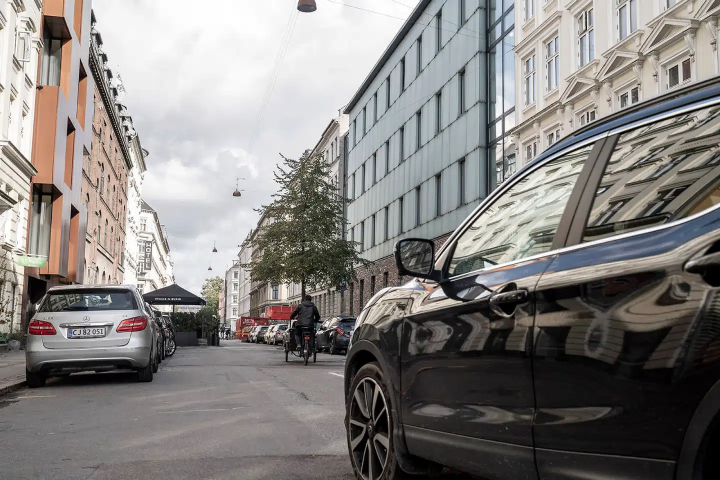 Benny Lihme bor på Nansensgade 66. Foto: Ritzau Scanpix