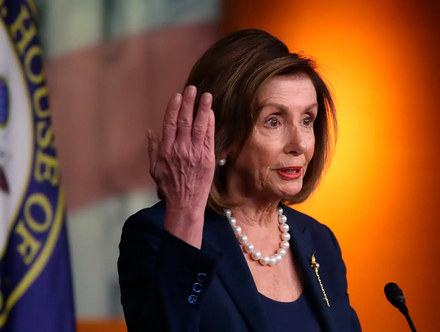 Den amerikanske politiker Nancy Pelosi kunne for nylig ses i en manipuleret video, hvor hun fremstod småfuld. Hvorfor endte så mange med at dele den falske video? Foto: Mark Wilson/Ritzau Scanpix