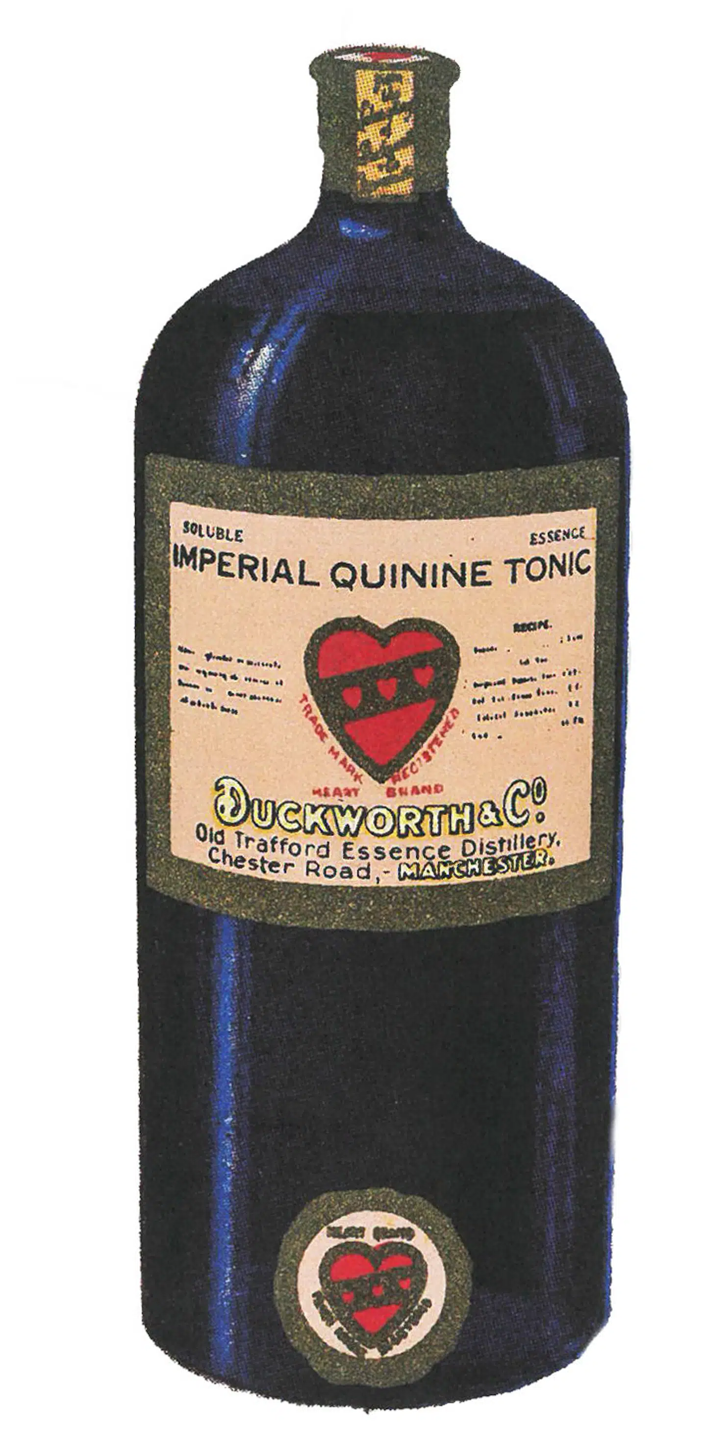 Tonicvand blev i starten markedsført som helsebringende. Man skal dog drikke over 20 liter om dagen for at forebygge malaria. Foto: Just the Tonic