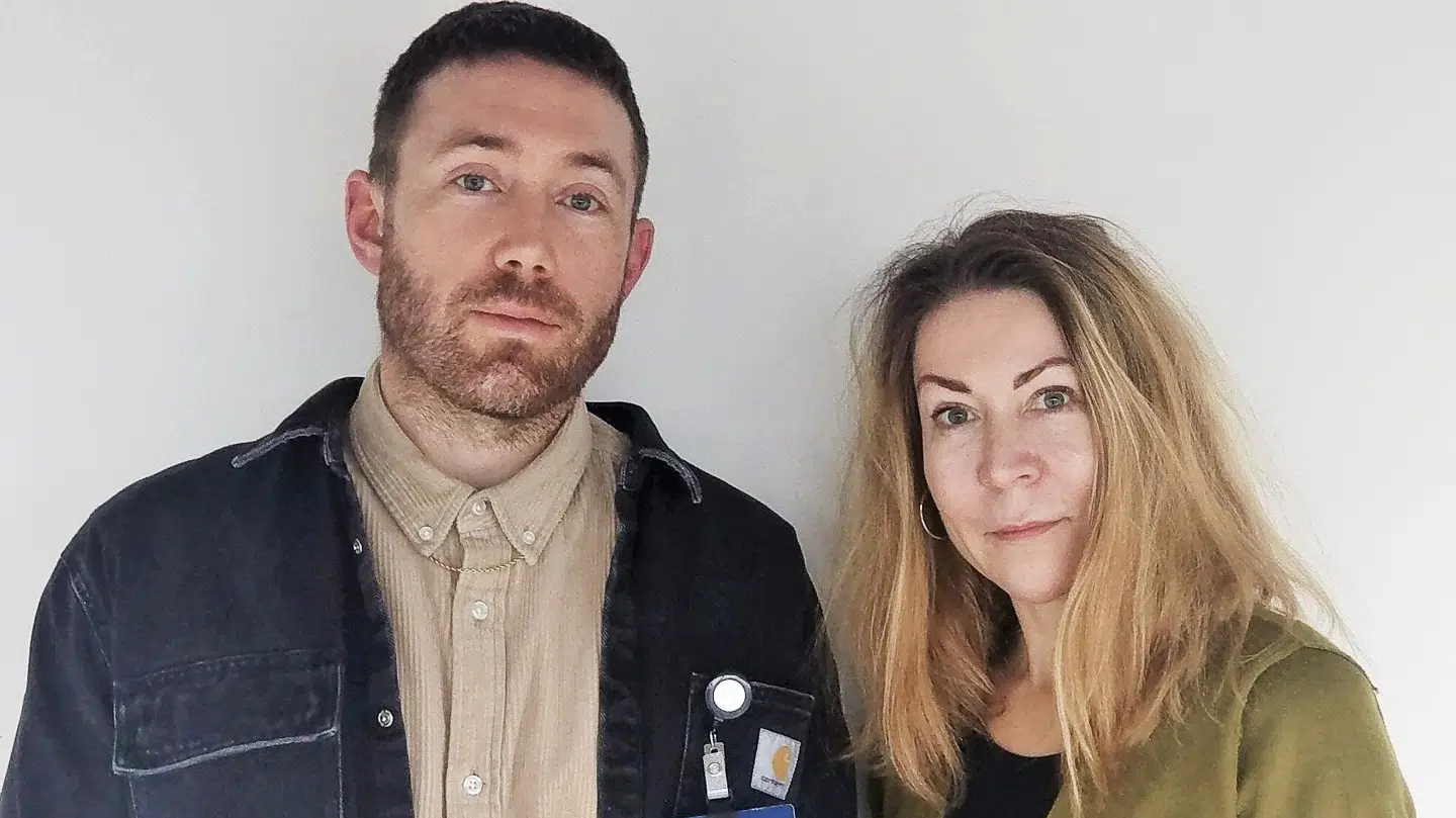 Lone Frank og psykolog og spilforsker Rune Kristian Lundedal Nielsen.