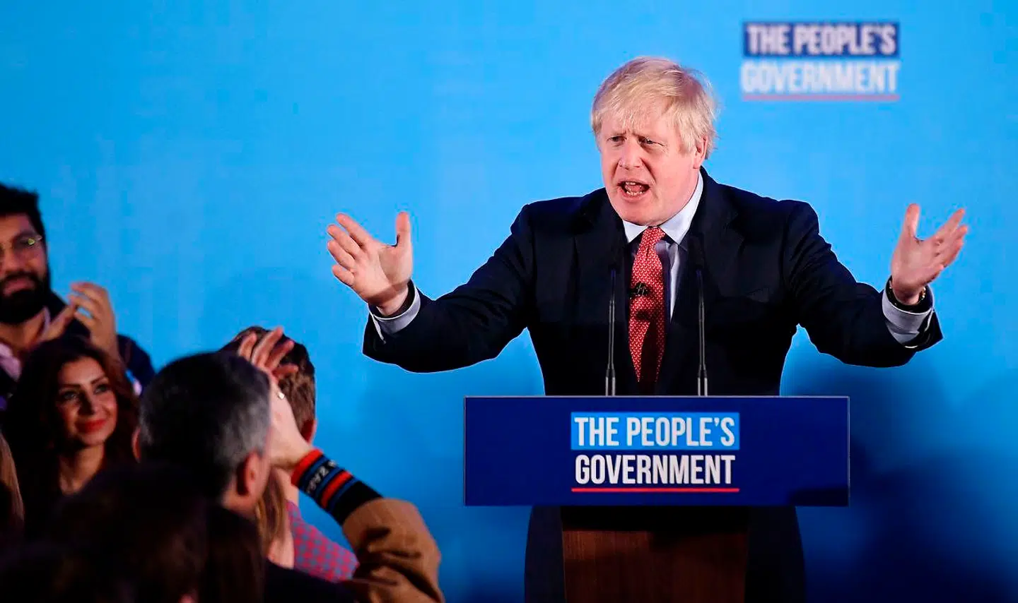 Boris Johnson vandt en overbevisende sejr ved parlamentsvalget ved at give de konservative vælgere, hvad de sådan set har ønsket i årtier. Foto: Daniel Leal-Olivas / AFP