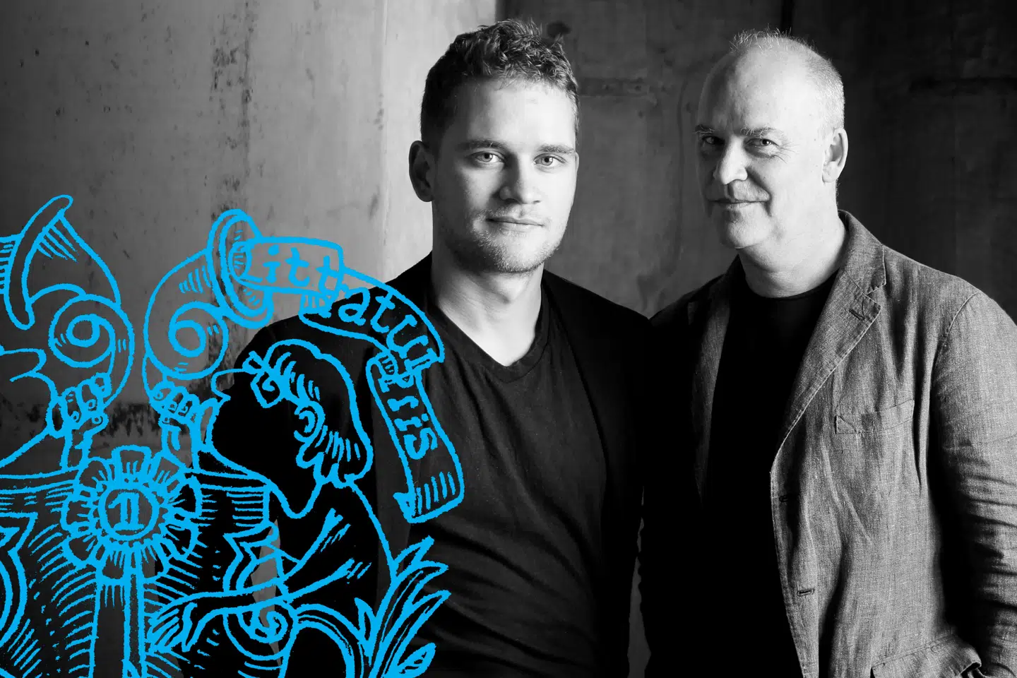 Sophus Helle og Morten Søndergaard. Foto: Eli Benveniste