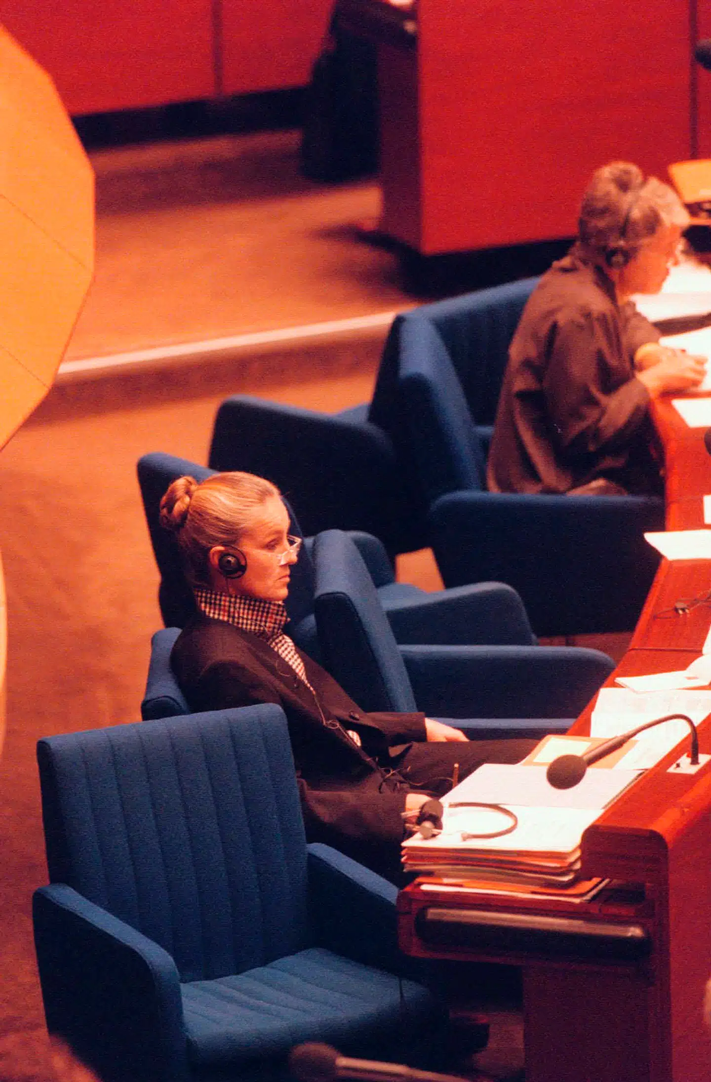 Ritt Bjerregaard ved EUs miljødebat i Strasbourg.