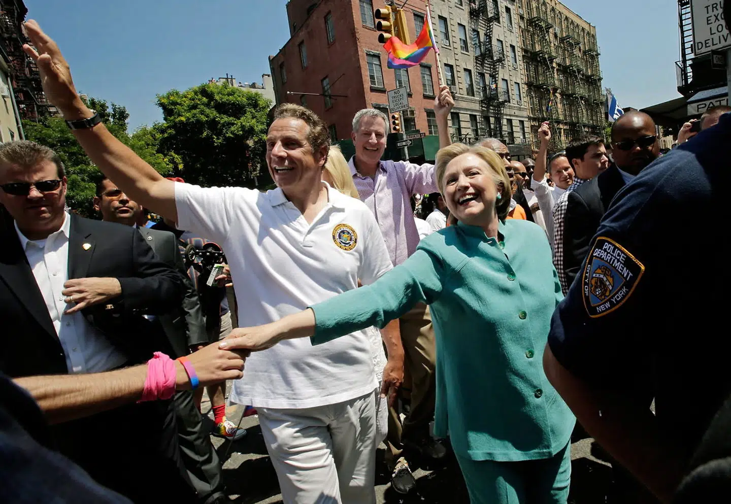 Hillary Clinton tabte i 2016 til Donald Trump. Hendes mangfoldighedsdagsorden præger endnu det Demokratiske parti. Foto: Peter Foley / EPA