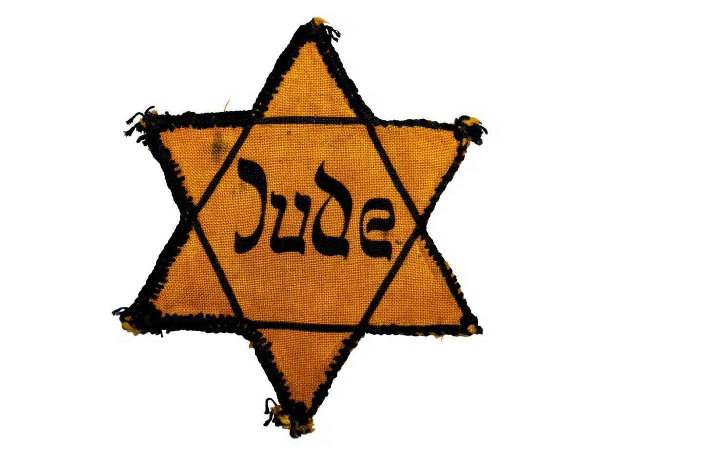 Jødestjerne udlånt af Dansk Jødisk Museum