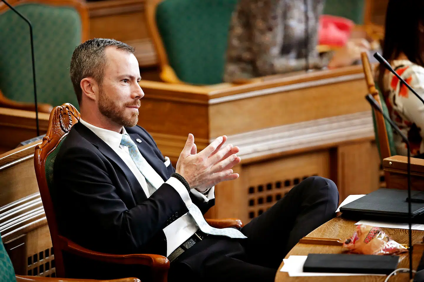 Socialdemokraterne har haft måneders frilø, uden af Venstres nye formand Jakob Ellemann-Jensen for alvor har givet sig til kende. Foto: Jens Dresling / Ritzau Scanpix