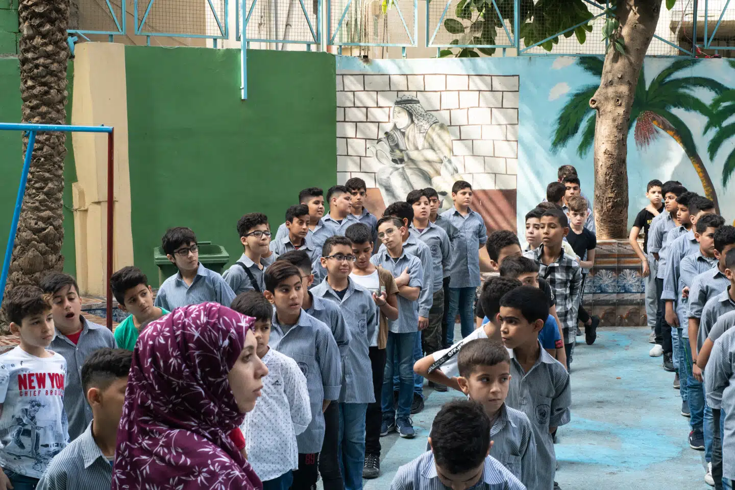 Der er ikke noget frikvarter mellem timerne før frokost. Foto: Victoria Mørck Madsen