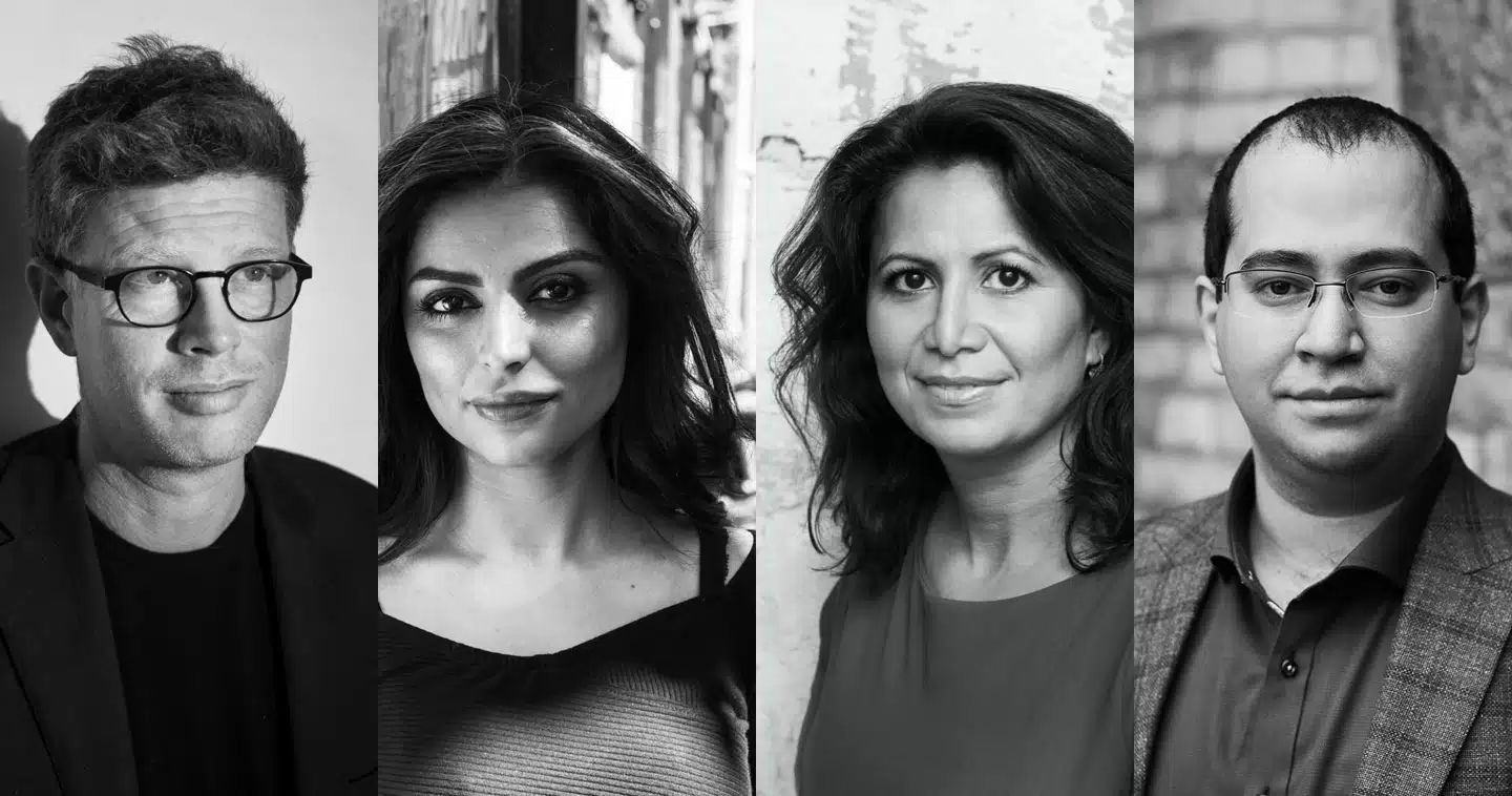 Weekendavisens chefredaktør Martin Krasnik møder Sara Omar, Ôzlem Cekic og Deniz Serinci.