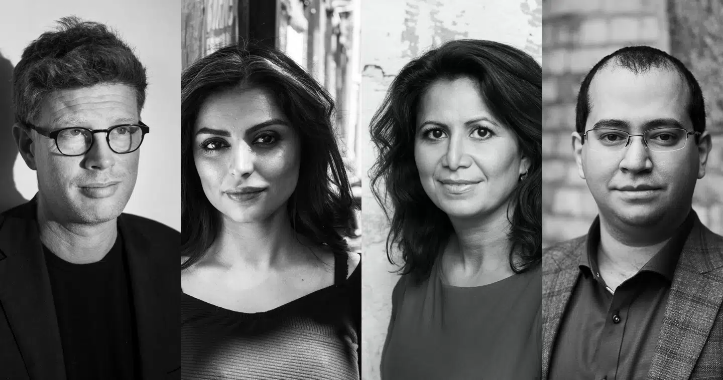 Weekendavisens chefredaktør Martin Krasnik møder Sara Omar, Ôzlem Cekic og Deniz Serinci.