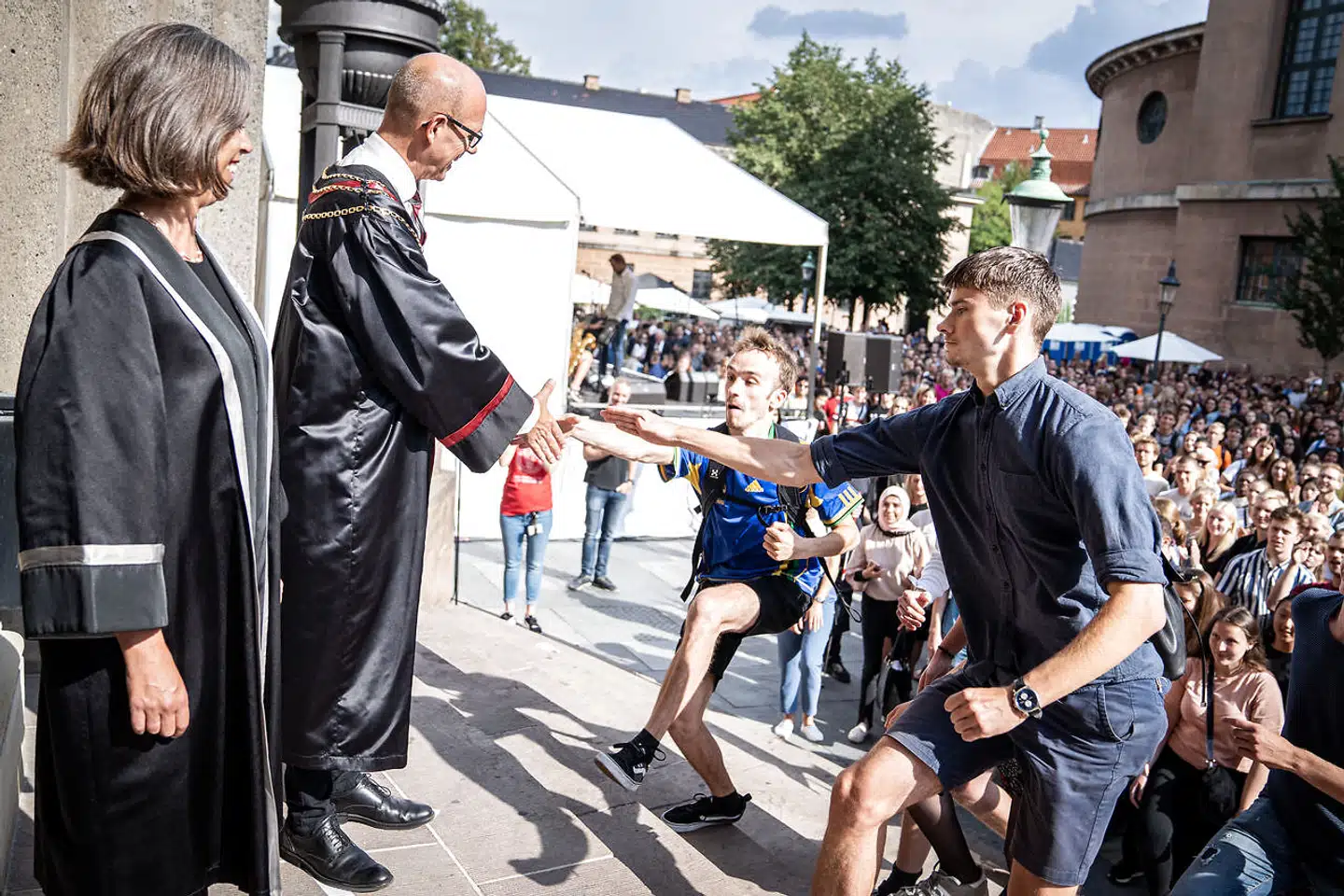 Professorerne skulle først droppe De for du; nu skal de droppe du for dem. Arkivfoto: Niels Christian Vilmann/Ritzau Scanpix