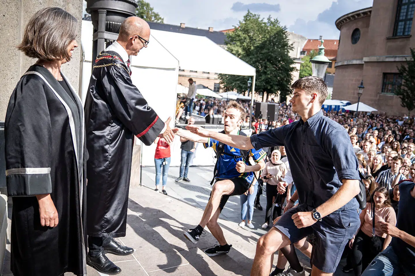 Professorerne skulle først droppe De for du; nu skal de droppe du for dem. Arkivfoto: Niels Christian Vilmann/Ritzau Scanpix