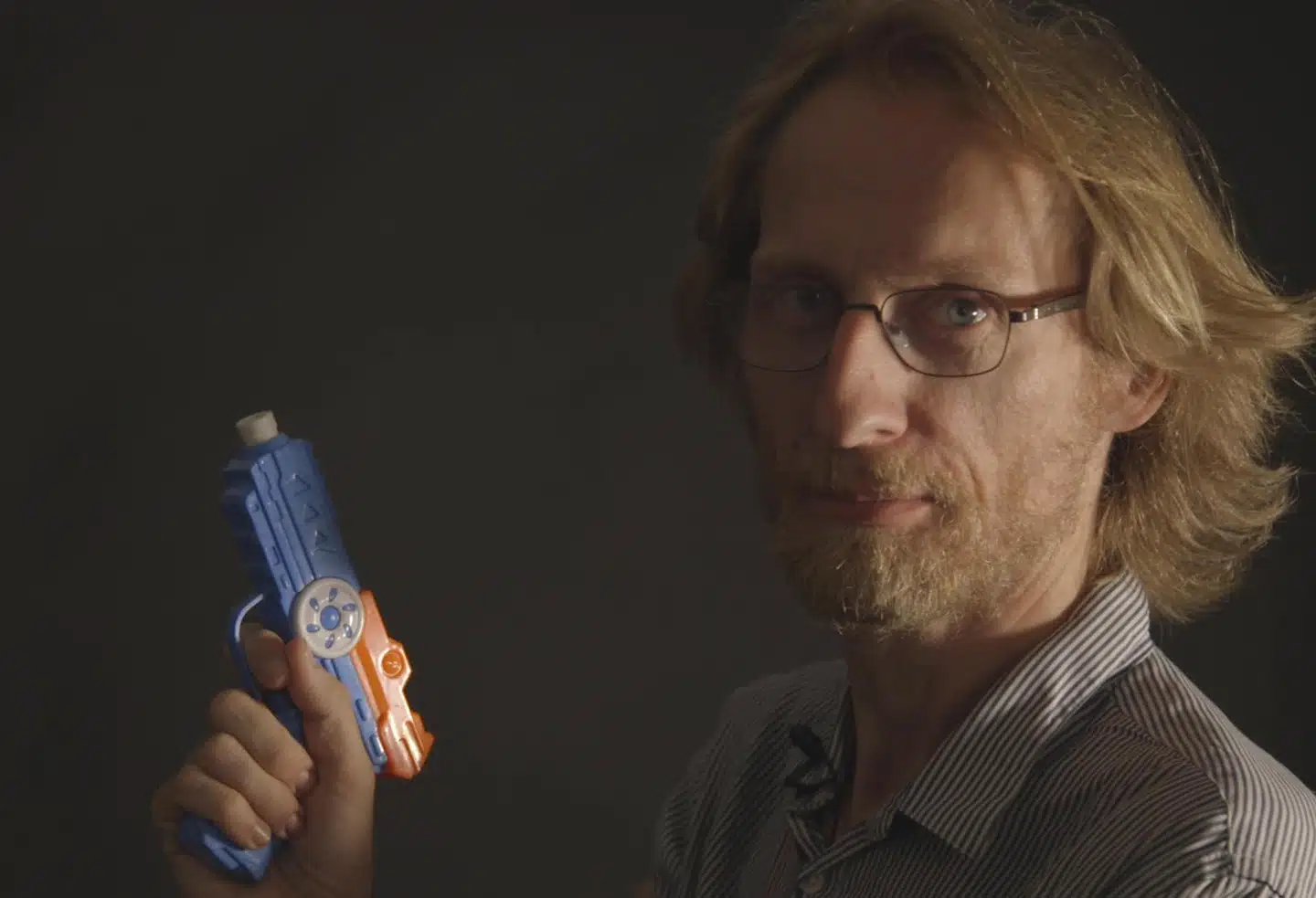 Weekendavisens boganmelder Lars Bukdahl er vært for podcasten »Bukdahls Klubhus«. Foto: Birgit Nissen Pedersen