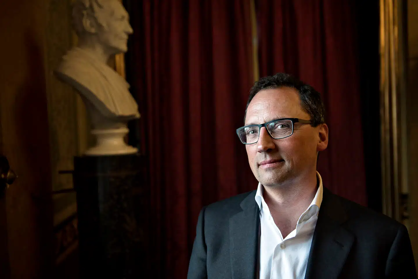 Morten Hesseldahl og Gyldendal har igen indlemmmet forlag under tranens vinger. Foto: Ida Guldbæk Arentsen/Scanpix