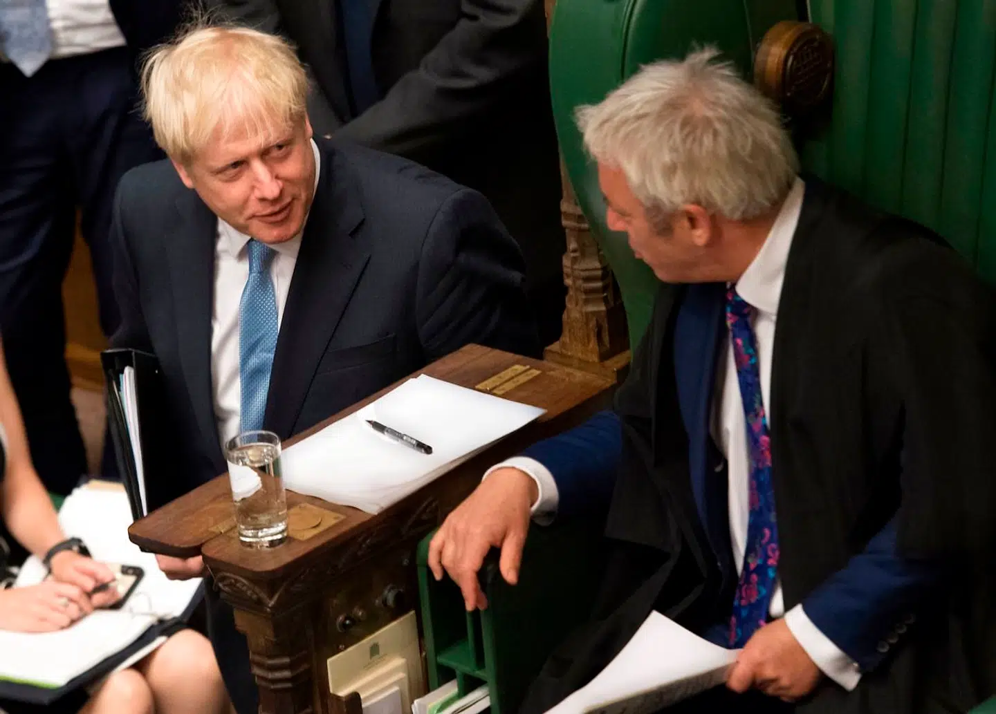 Boris Johnson i det britiske parlament, som han har suspenderet til efter Brexit. Arkivfoto: Jessica Taylor / UK Parliament / AFP